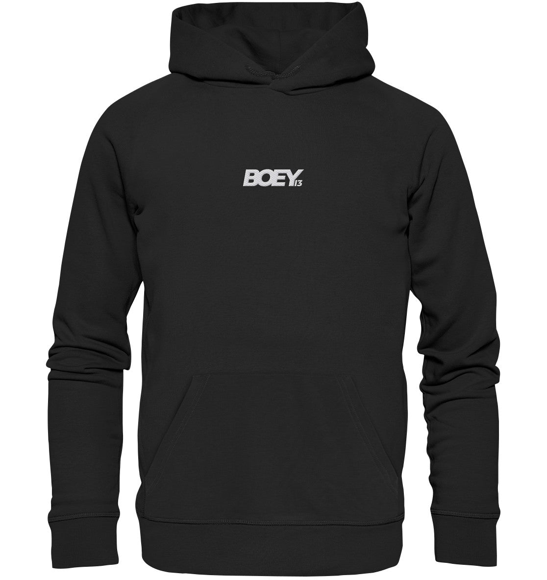 BOEY13 Classy & Stitched - Organic Hoodie (Stick)