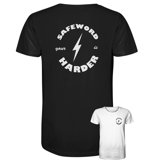 BOEY13 Limited Safeword Harder - Organic Shirt (neue Farben)